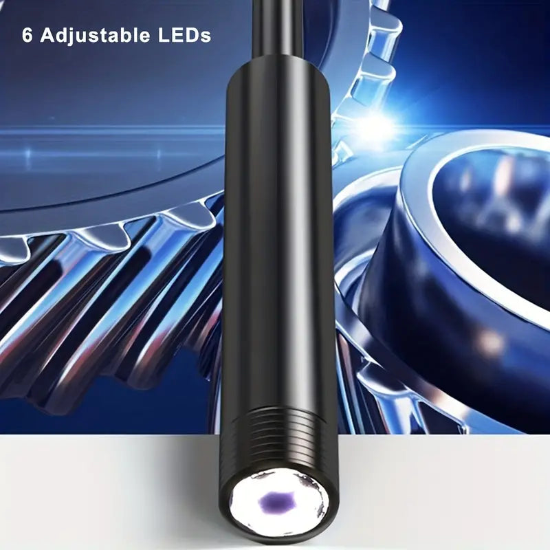 3 In 1 Waterproof Endoscope Camera With Adjustable LED Lights