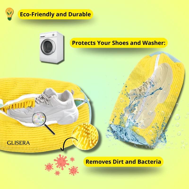 Shoes Laundry Bag Shoe Wash Bag For Washing Machine Reusable Zipper Shoe Washing Bag Sneaker Tennis Shoe Cleaner Kit Remove Dirt