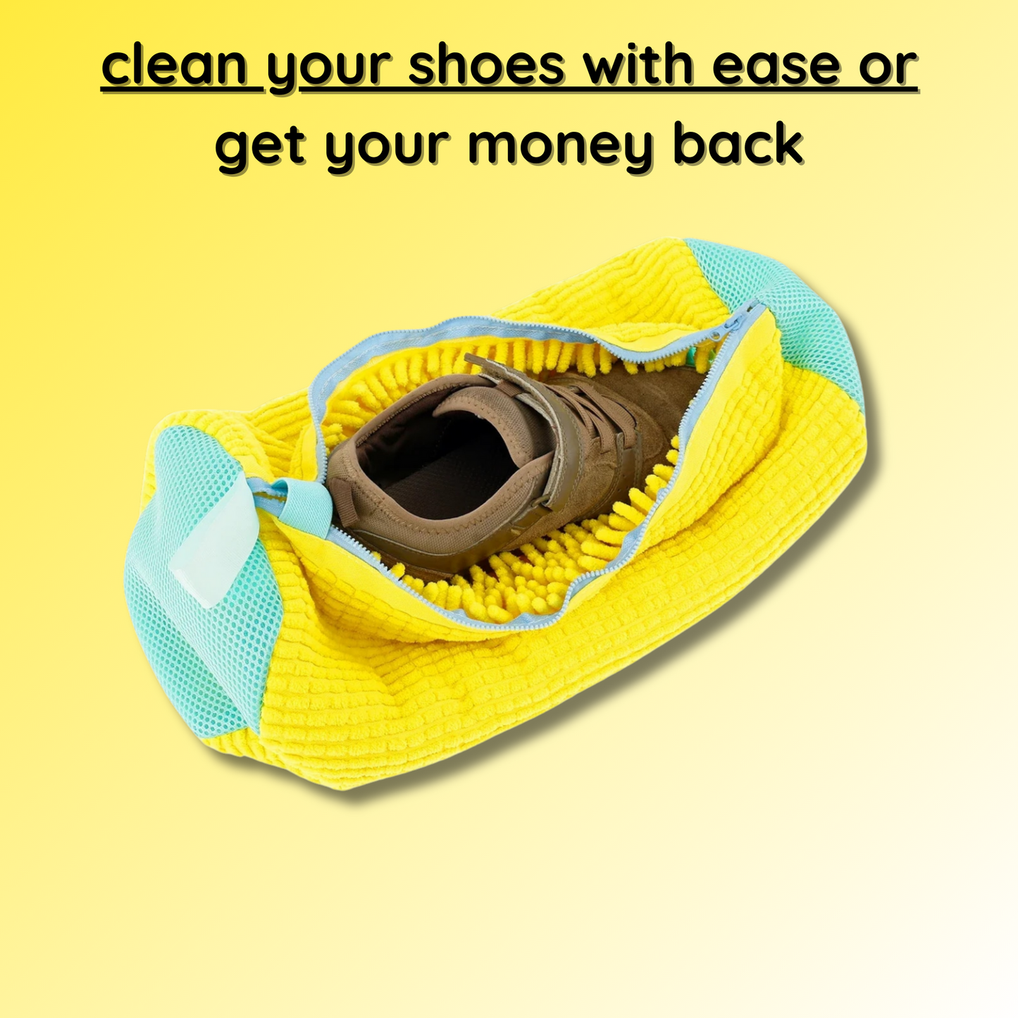 Shoes Laundry Bag Shoe Wash Bag For Washing Machine Reusable Zipper Shoe Washing Bag Sneaker Tennis Shoe Cleaner Kit Remove Dirt