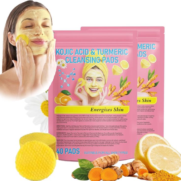 TURMERIC & KOJIC ACID PADS