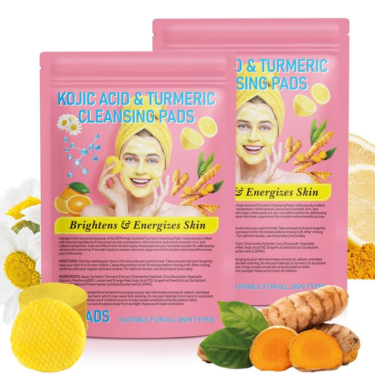 TURMERIC & KOJIC ACID PADS