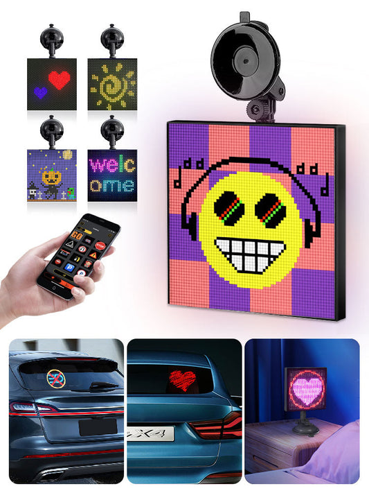 Smart Screen 5 Inch High-Resolution Pixel RGB Car LED Display Screen