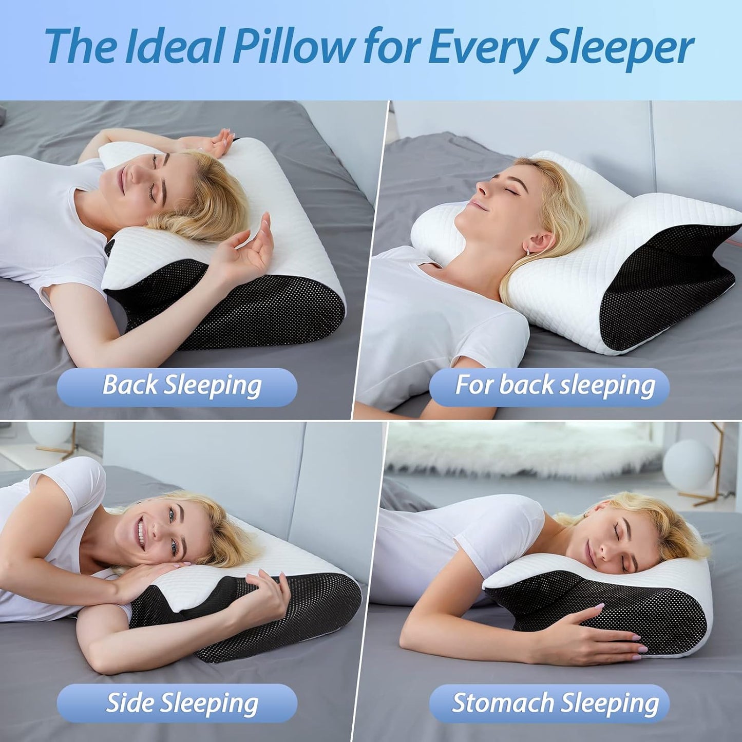 Memory Foam Neck Pillow